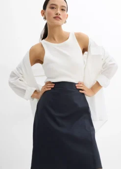 Mujer bonprix bonprix Minifalda de sarga