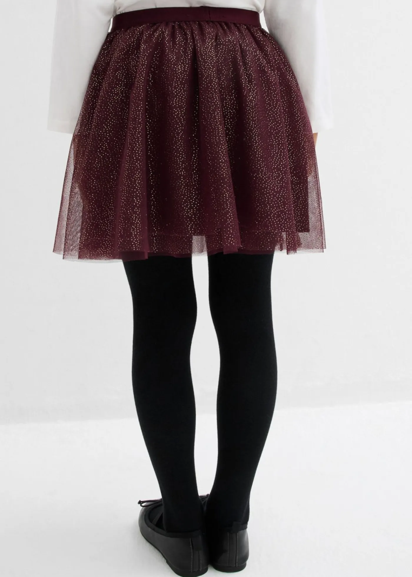 bonprix bonprix Ropa 2 A 9 Años·Vestidos Y Faldas>Minifalda de tul rojo burdeos