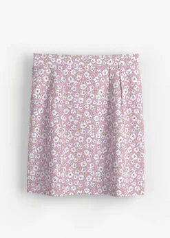 Mujer bonprix bonprix Minifalda de viscosa fluida