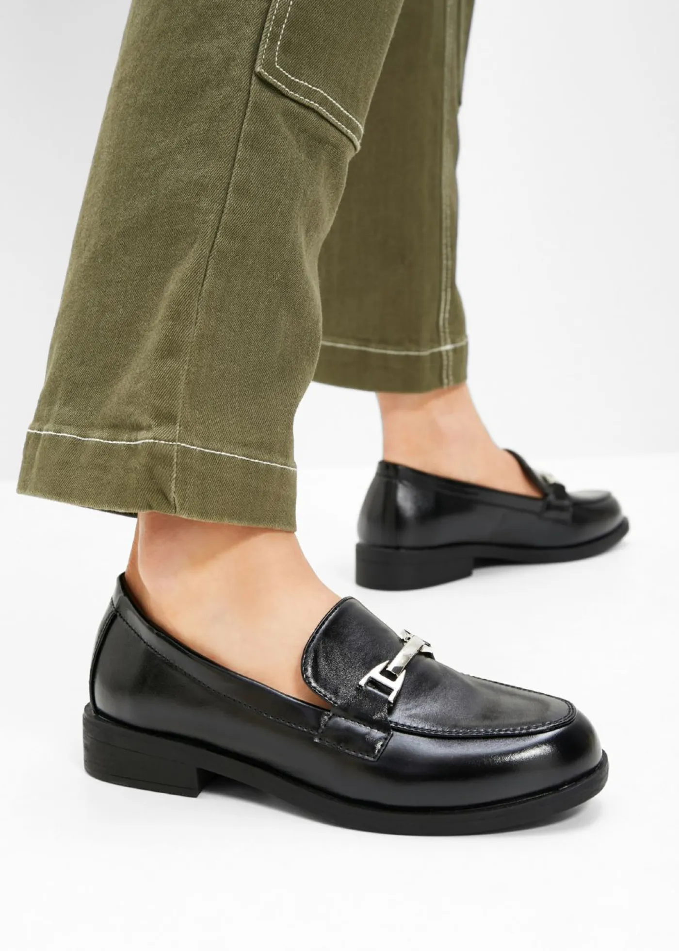 Mujer bonprix bonprix Mocasines con hebilla