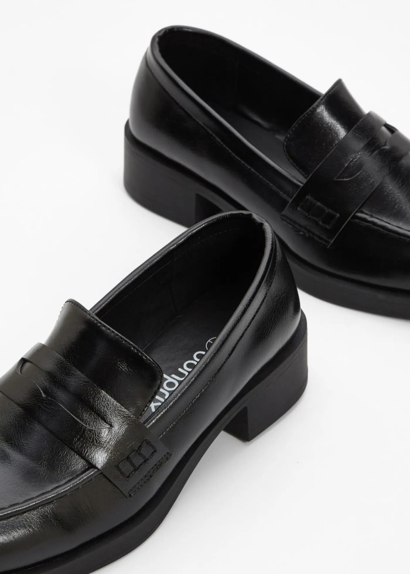 bonprix bonprix Zapatos Primavera-Verano|Mocasines Y Zapatos Planos>Mocasín Chunky Negro