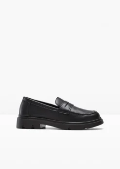 bonprix bonprix Tendencias·Zapatos Veganos|Mocasines>Mocasín chunky con suela ligera Negro