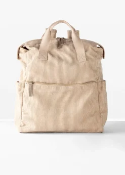 Mujer bonprix bonprix Mochila con aspecto de pana