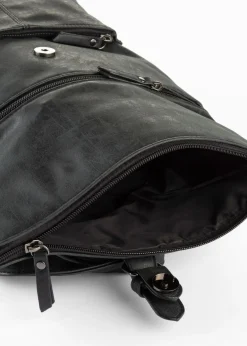 Mujer bonprix bpc bonprix collection Mochila con bolsillo exterior y detalle de hebilla