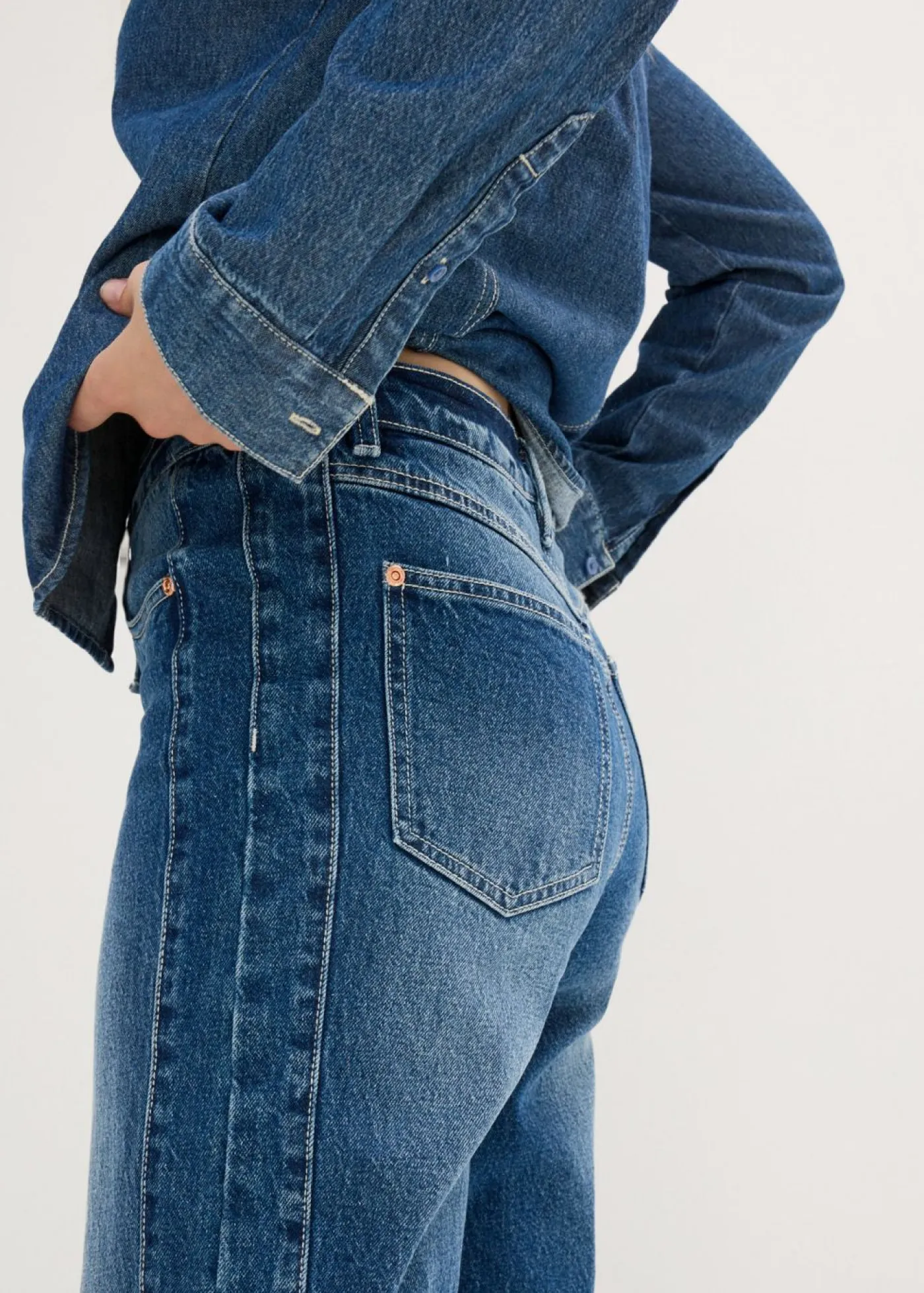bonprix bonprix Vaqueros>Mom Jeans Denim usado