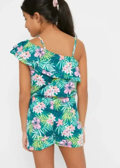 Niños bonprix bonprix Mono de algodón orgánico puro con hombro al descubierto