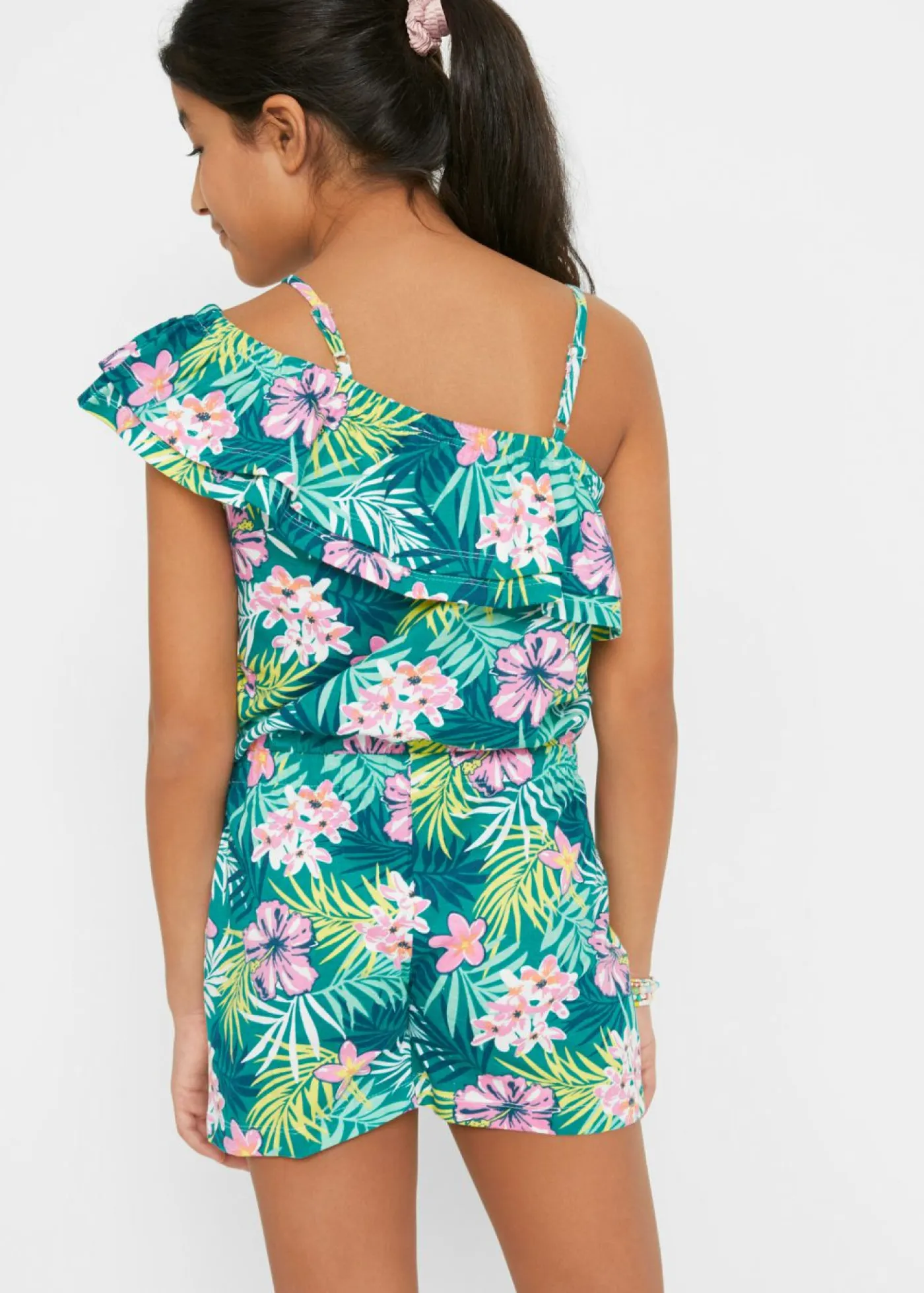 Niños bonprix bonprix Mono de algodón orgánico puro con hombro al descubierto