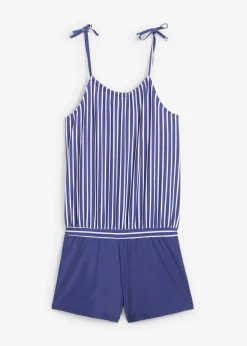 Mujer bonprix bonprix Mono de baño con tirantes para anudar