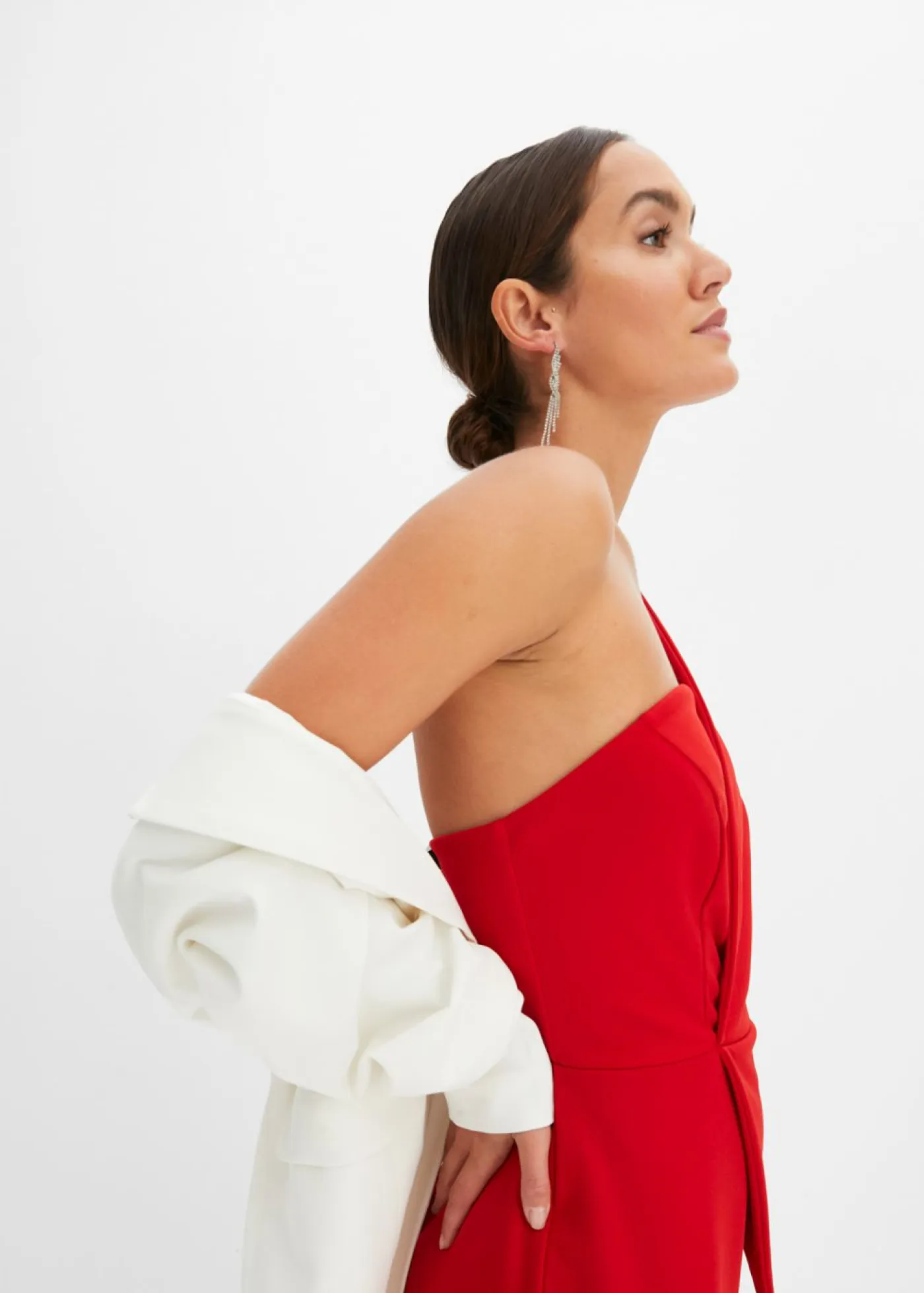 Mujer bonprix bonprix Mono de crepé estructurado