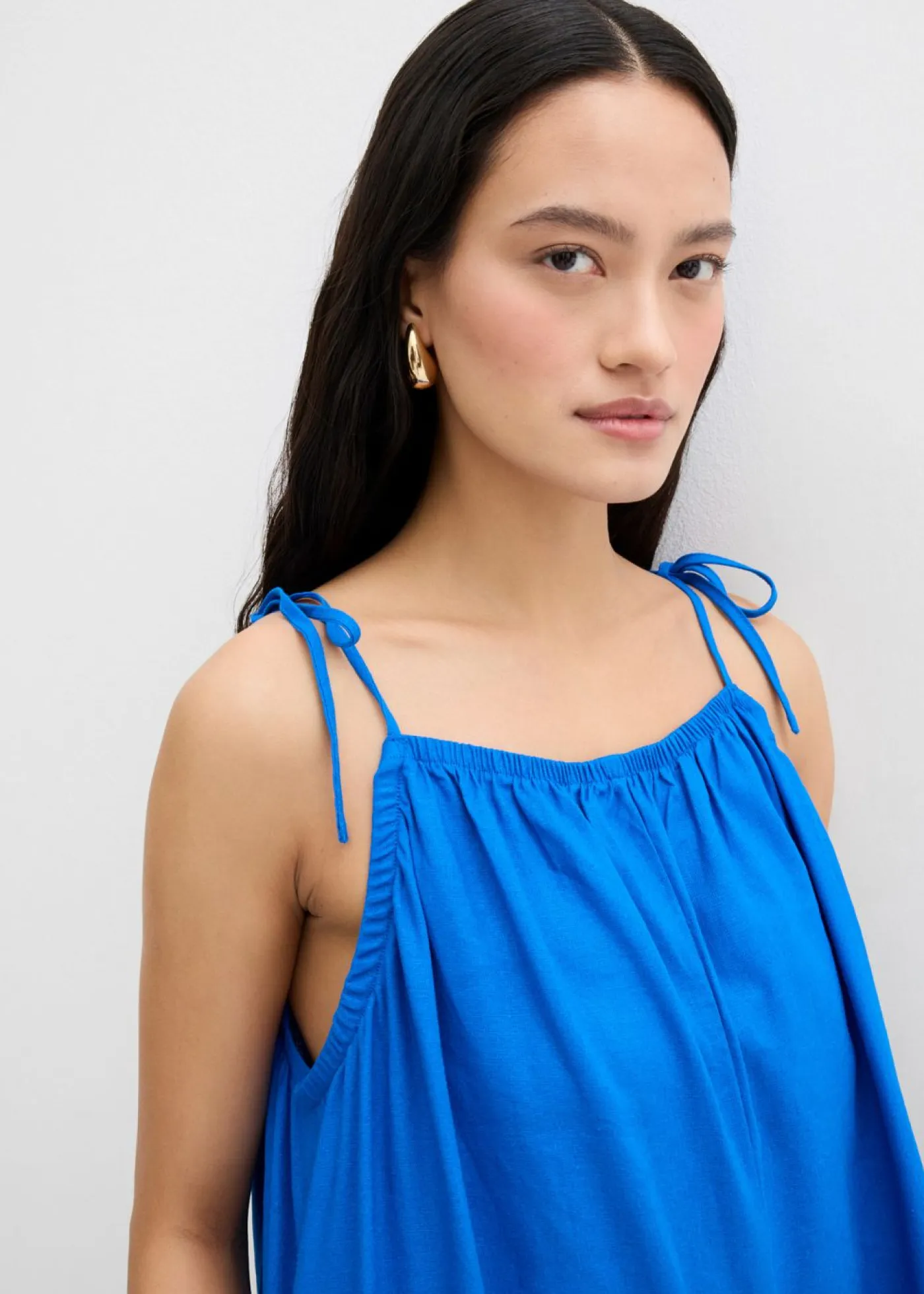 Mujer bonprix bonprix Mono de mezcla ligera de lino y viscosa