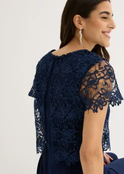 Mujer bonprix bonprix Mono de neopreno suave con encaje