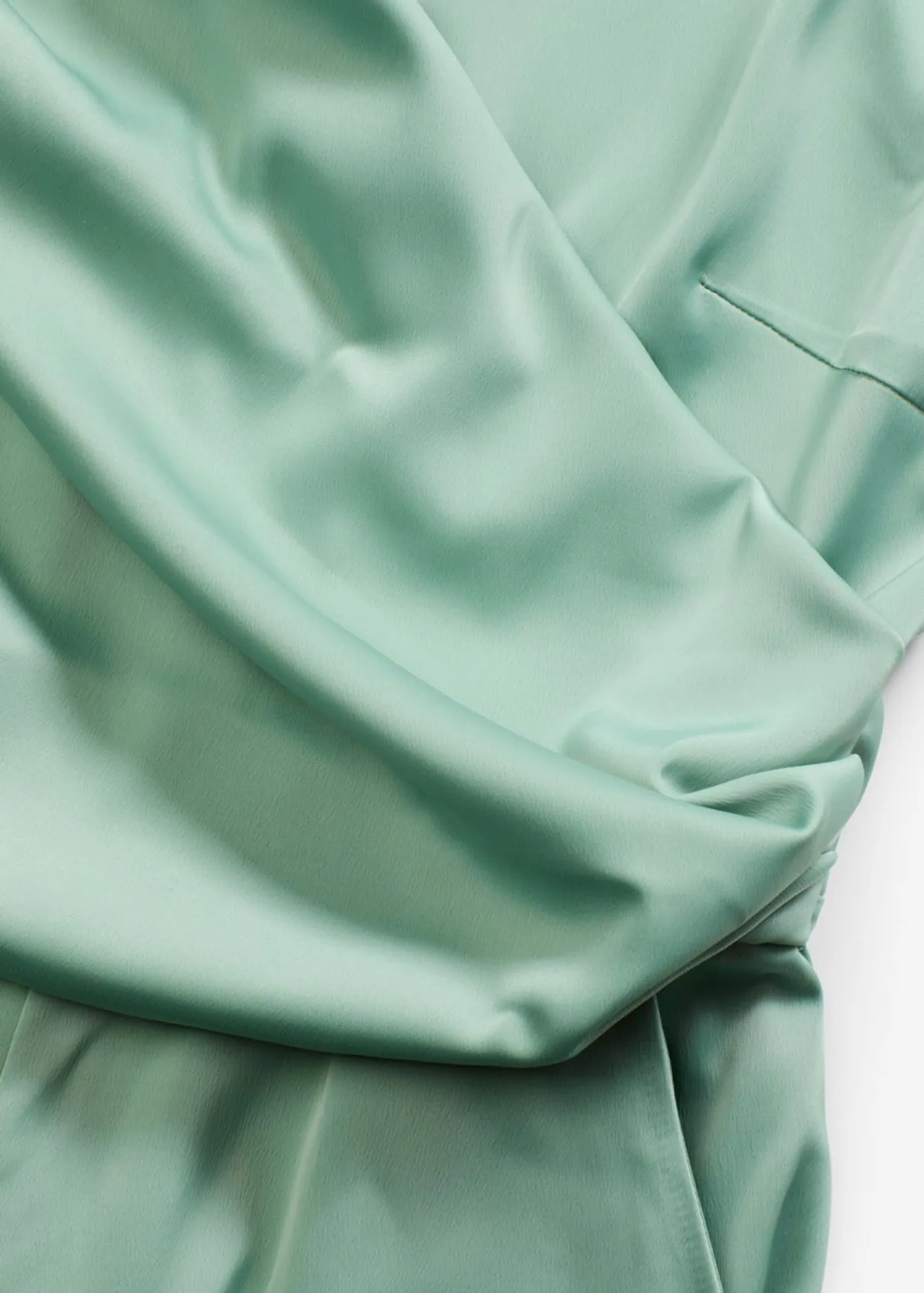 bonprix bonprix Novedades|Ropa Elegante>Mono de satén brillante Verde pastel