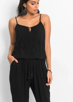 Mujer bonprix bonprix Mono de viscosa estructurada