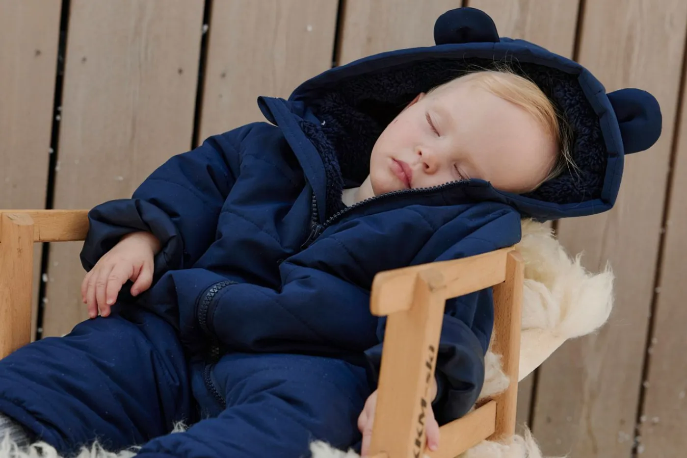 bonprix bonprix Abrigos|Bodies Y Conjuntos>Mono guateado con tejido polar Azul marino