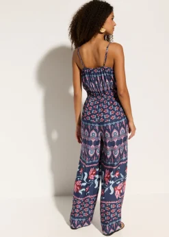 Mujer bonprix bonprix Mono largo de playa de viscosa fluida