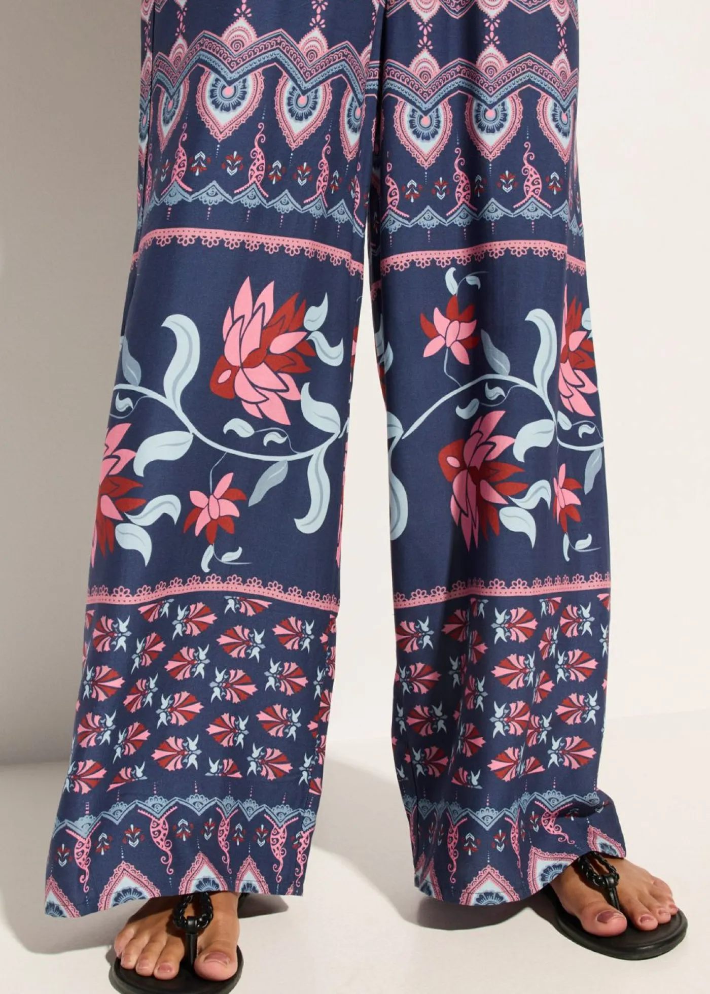 Mujer bonprix bonprix Mono largo de playa de viscosa fluida