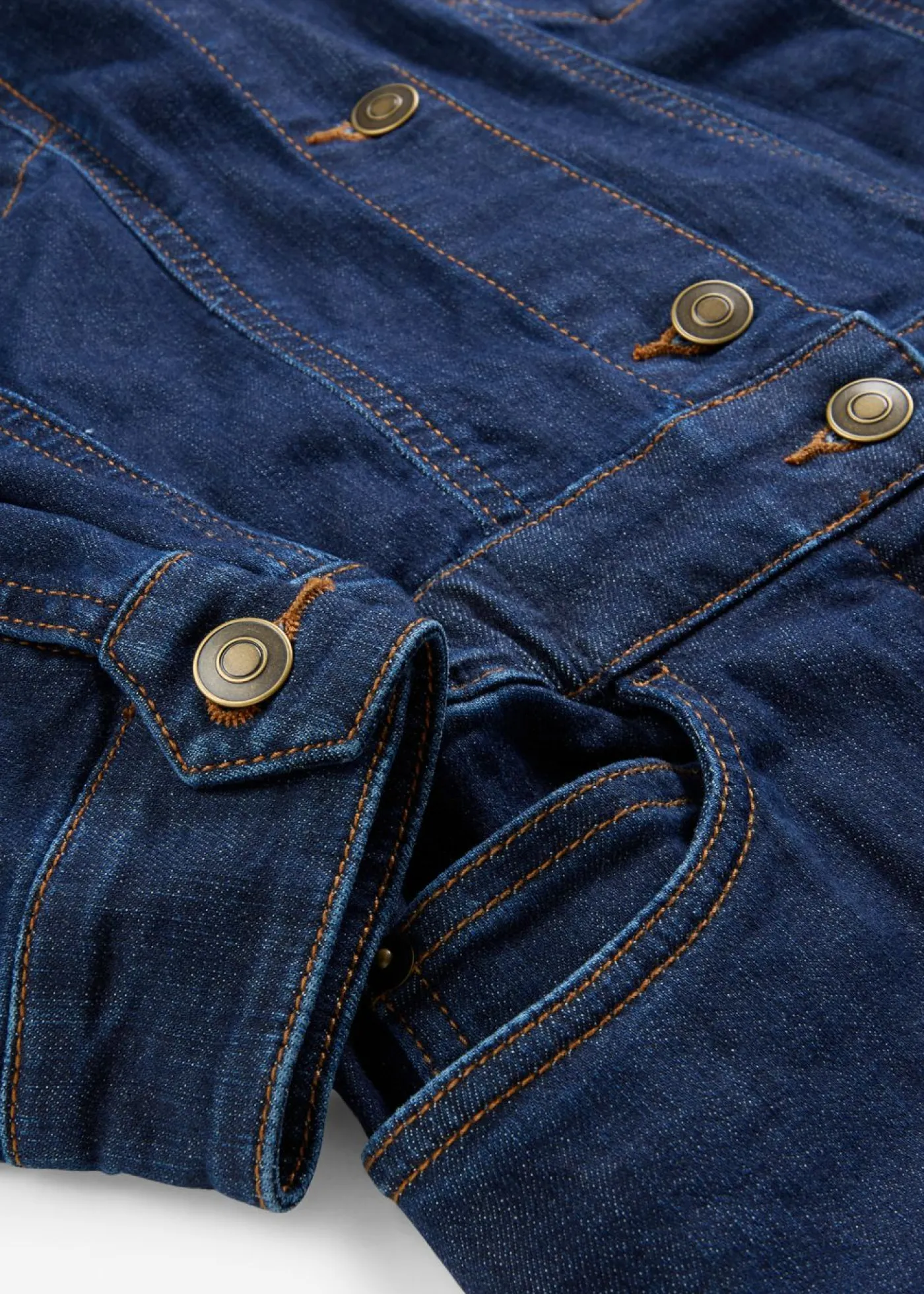 bonprix bonprix Monos>Mono vaquero Azul oscuro denim
