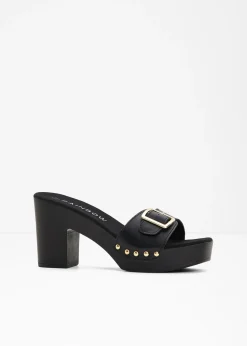 bonprix bonprix Zapatos Primavera-Verano|Zapatos De Tacón Alto>Mules Negro