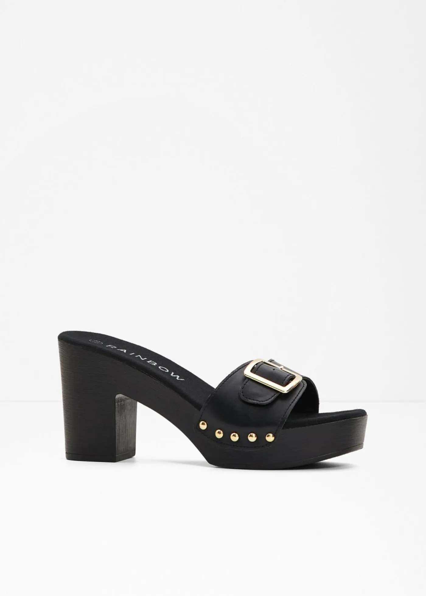 bonprix bonprix Zapatos Primavera-Verano|Zapatos De Tacón Alto>Mules Negro