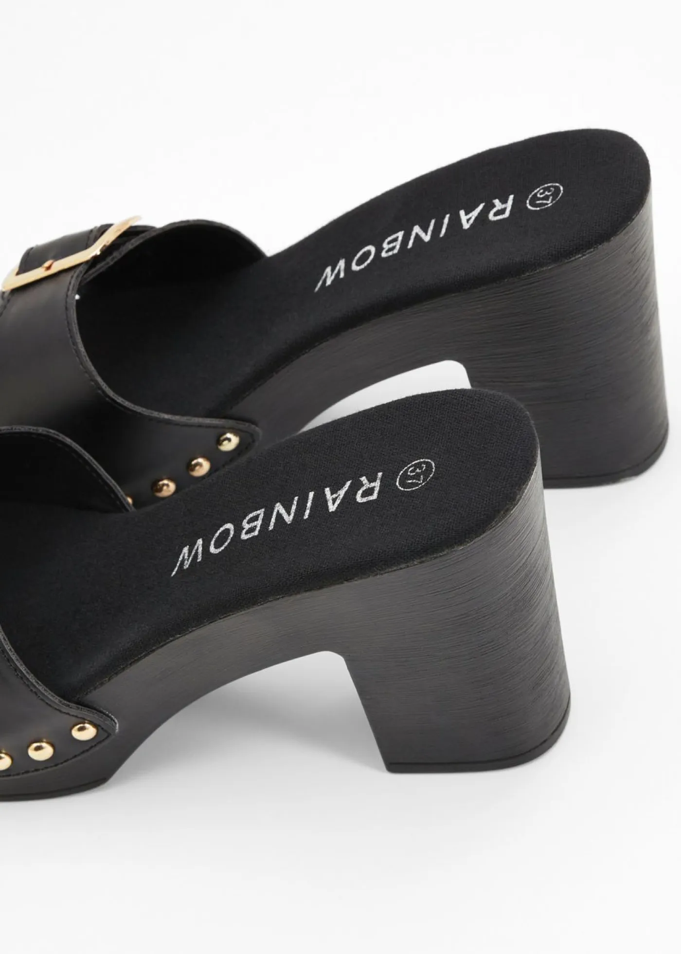 bonprix bonprix Zapatos Primavera-Verano|Zapatos De Tacón Alto>Mules Negro