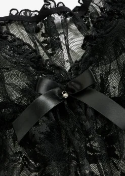 bonprix VENUS Corsés|Lencería>Negligé Negro