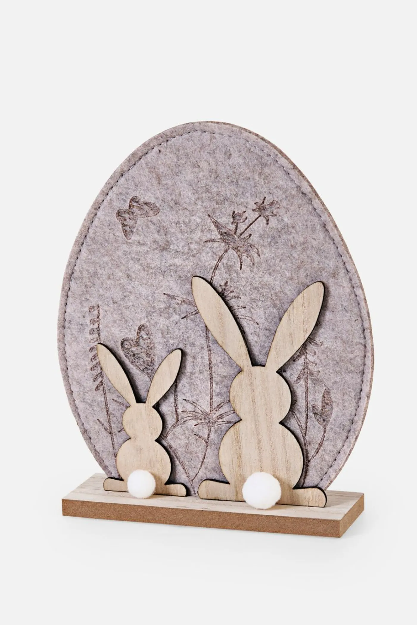 bonprix bonprix Muebles De Sala De Estar·Decoración|Decoración Barata>Objeto decorativo en forma de huevo con conejito gris oscuro-marrón