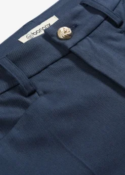 Mujer bonprix bonprix Pantalón 7/8 acampanado con botón decorativo