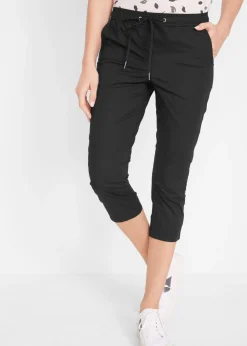 Mujer bonprix bonprix Pantalón 3/4 con cordón