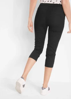 Mujer bonprix bonprix Pantalón 3/4 con cordón