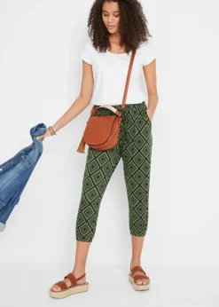 Mujer bonprix bonprix Pantalón 3/4 estampado