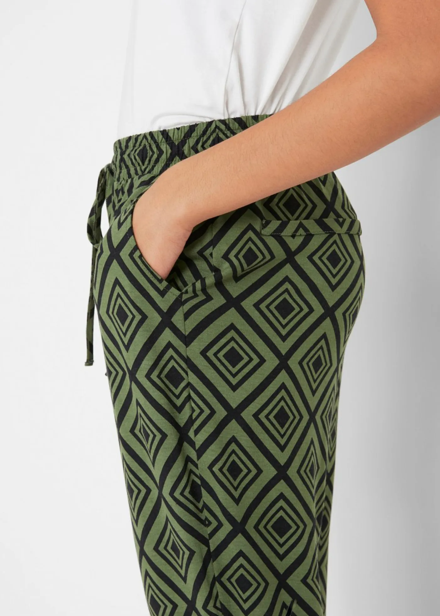 Mujer bonprix bonprix Pantalón 3/4 estampado