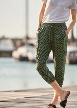 Mujer bonprix bonprix Pantalón 3/4 estampado