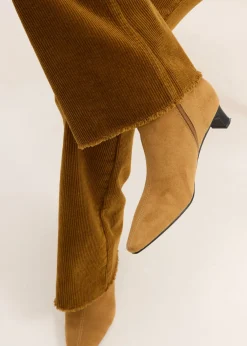 Mujer bonprix bonprix Pantalón acampanado de pana