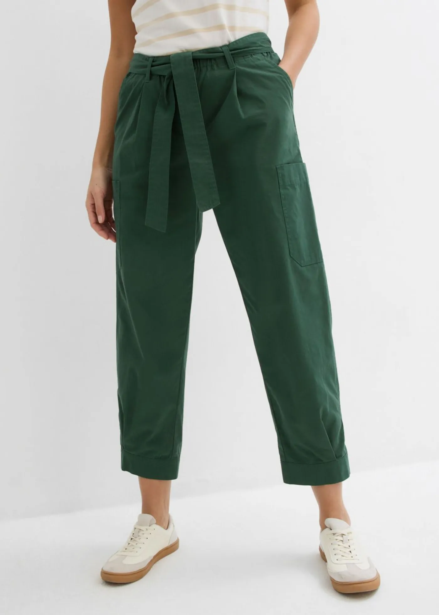 Mujer bonprix bonprix Pantalón acortado tipo cargo