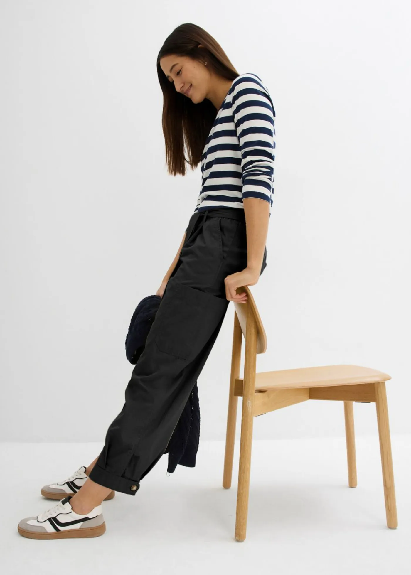 Mujer bonprix bonprix Pantalón acortado tipo cargo