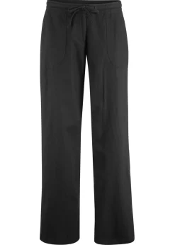 Mujer bonprix bonprix Pantalón ancho con lino