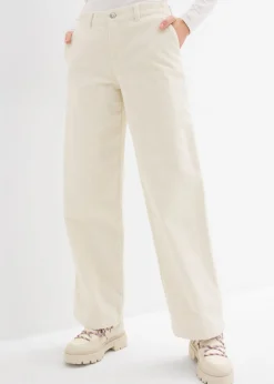Mujer bonprix bonprix Pantalón ancho de pana