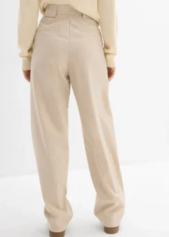 Mujer bonprix bonprix Pantalón barrel con cintura alta