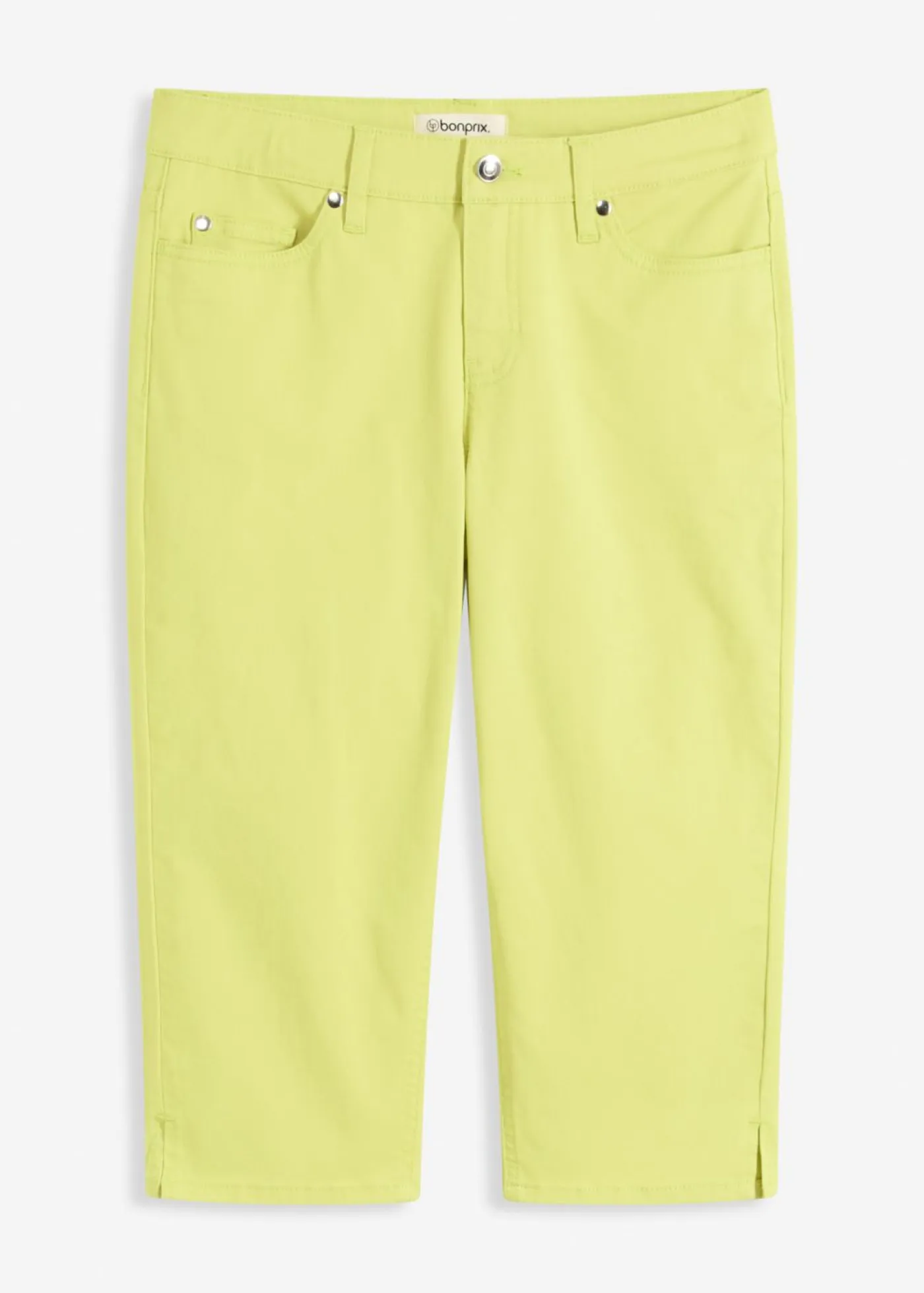 Mujer bonprix bonprix Pantalón capri con cintura cómoda