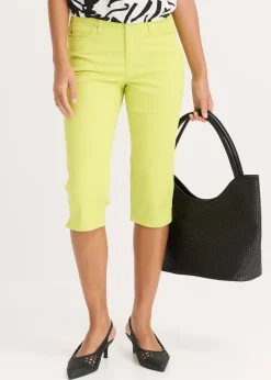 Mujer bonprix bonprix Pantalón capri con cintura cómoda