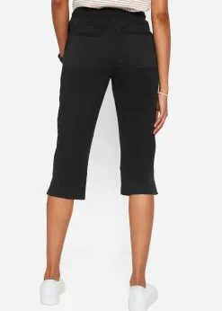 Mujer bonprix bonprix Pantalón capri con cordón