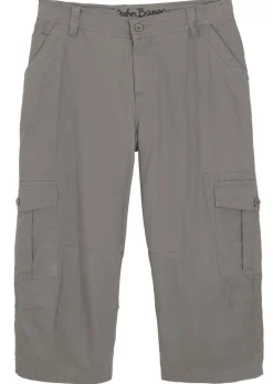 Niños bonprix bonprix Pantalón capri de algodón puro con corte holgado