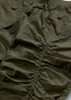 bonprix bonprix Pantalones>Pantalón capri de algodón puro Verde oliva