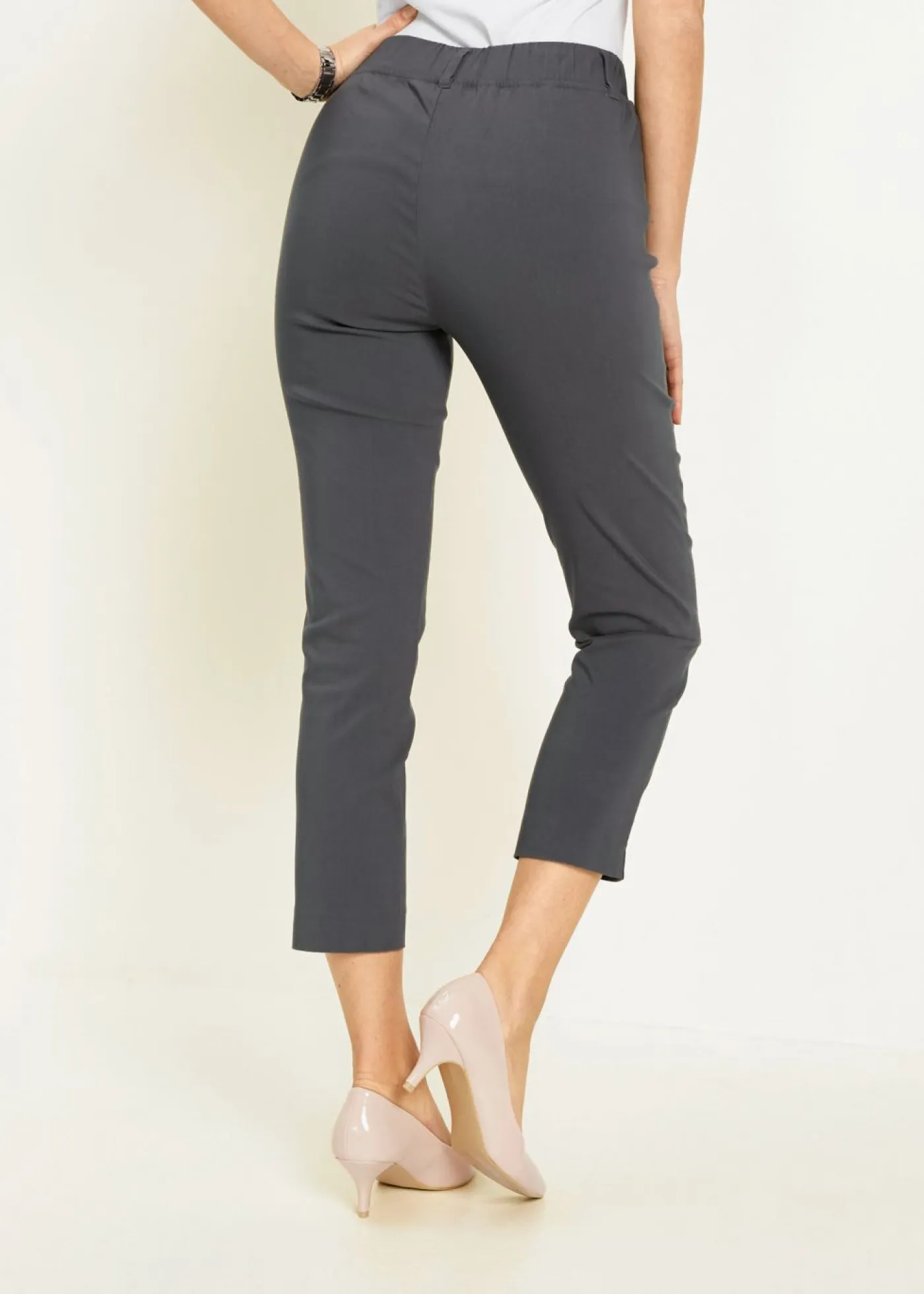 Mujer bonprix bonprix Pantalón capri de bengalina