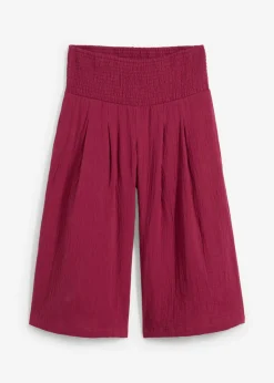 Mujer bonprix bonprix Pantalón capri de muselina suave