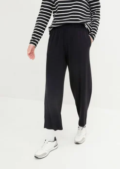 Mujer bonprix bonprix Pantalón capri de talle alto (2 unidades)