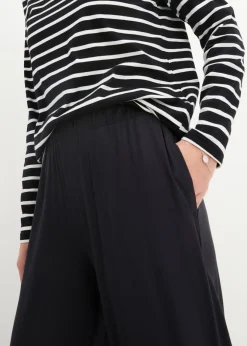 Mujer bonprix bonprix Pantalón capri de talle alto (2 unidades)