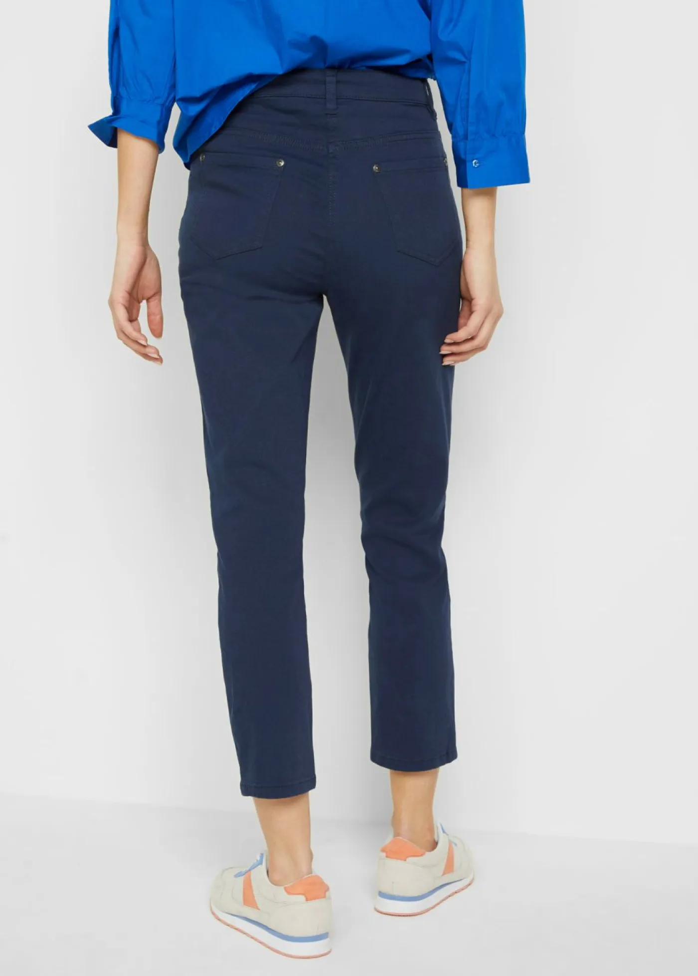 Mujer bonprix bonprix Pantalón capri de tiro alto