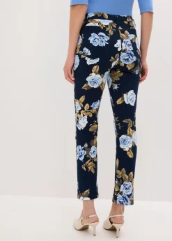 Mujer bonprix bonprix Pantalón capri elástico de algodón