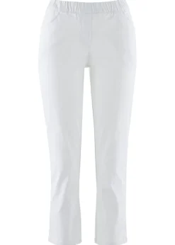 Mujer bonprix bonprix Pantalón capri sin cierre con elástico